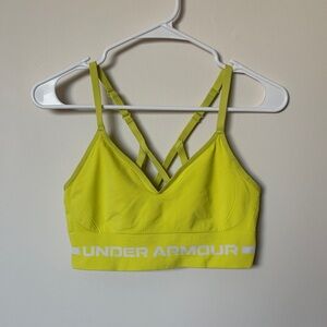 Under Armour • Neon Yellow • Sports Bra • M